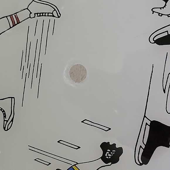 Vintage Sports Themed 15" Glass Ceiling Light Shade. Great Condition - Picture 7 of 16